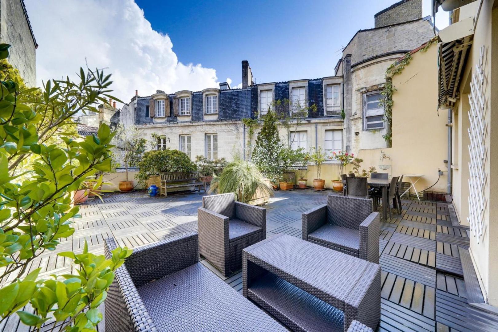 Lovely Apartment With Exceptional Terrace Bordeaux Ngoại thất bức ảnh