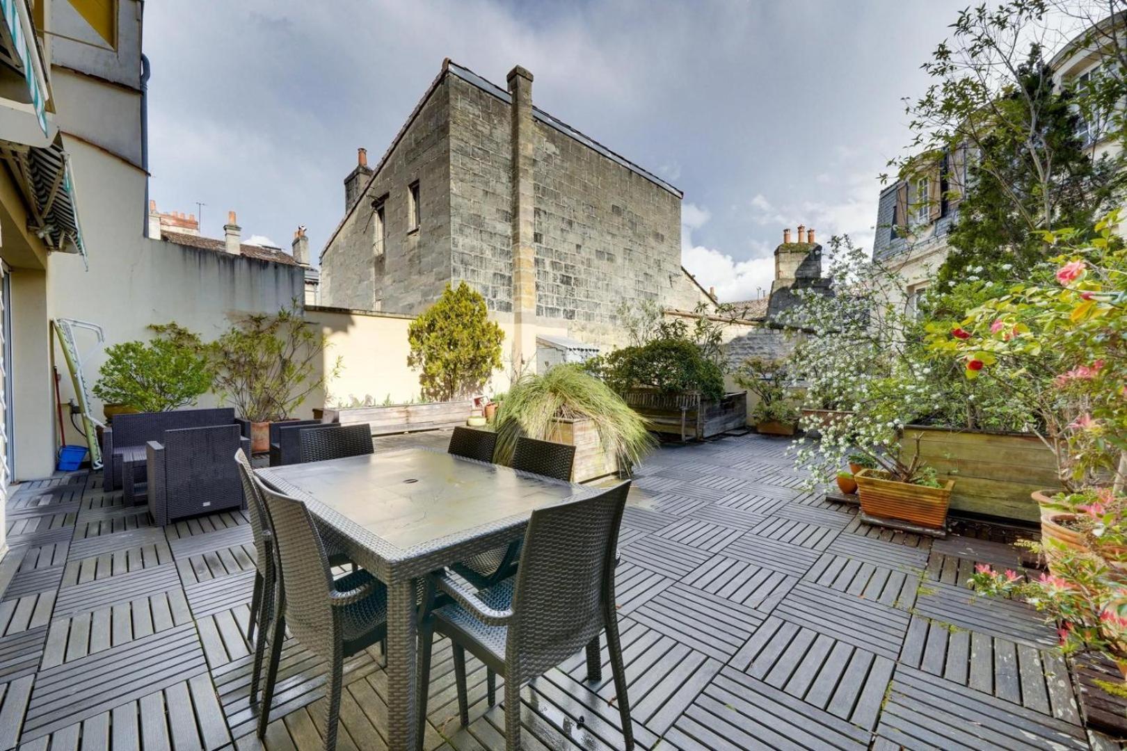 Lovely Apartment With Exceptional Terrace Bordeaux Ngoại thất bức ảnh
