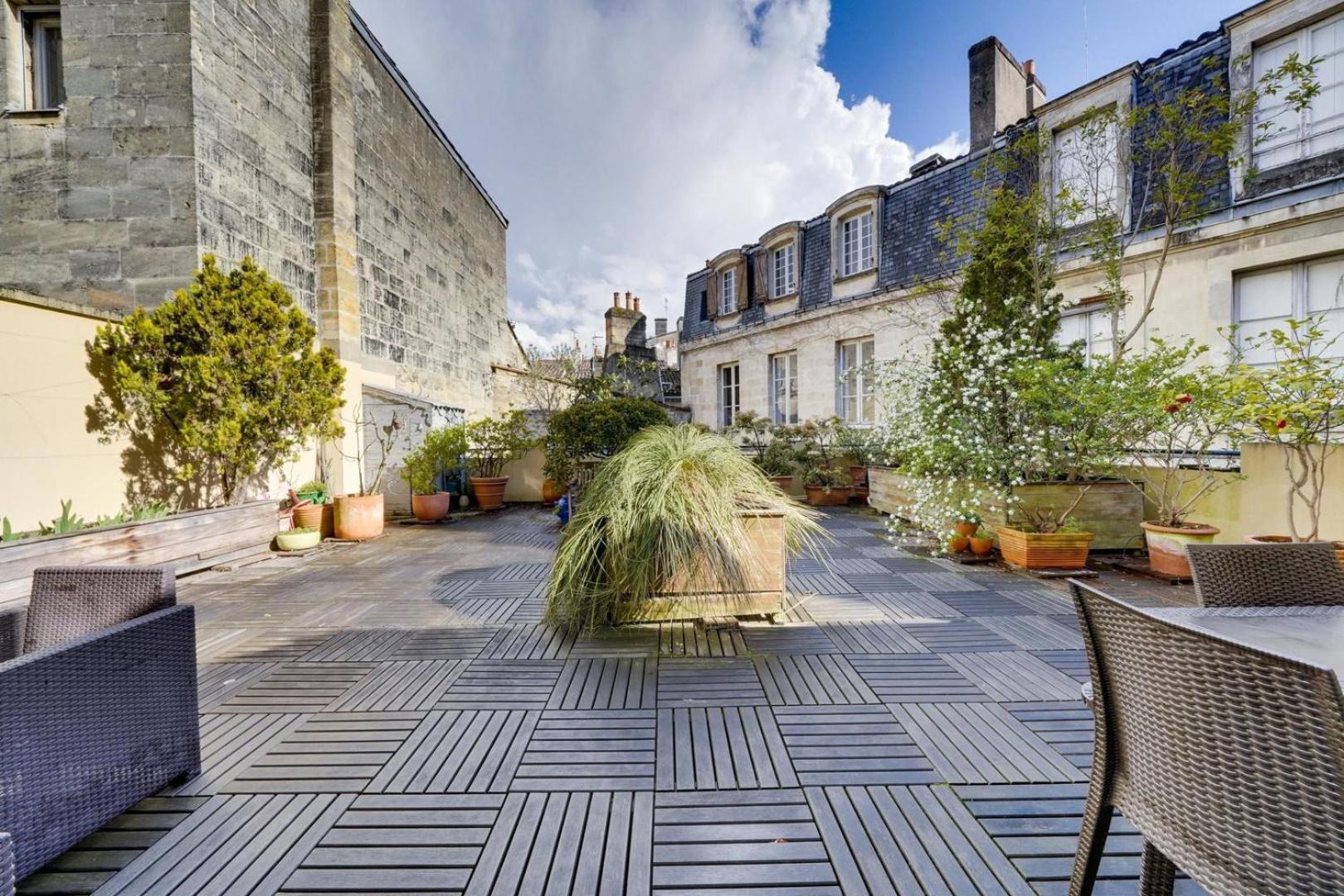 Lovely Apartment With Exceptional Terrace Bordeaux Ngoại thất bức ảnh